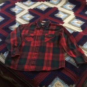 Plaid long sleeve shirt